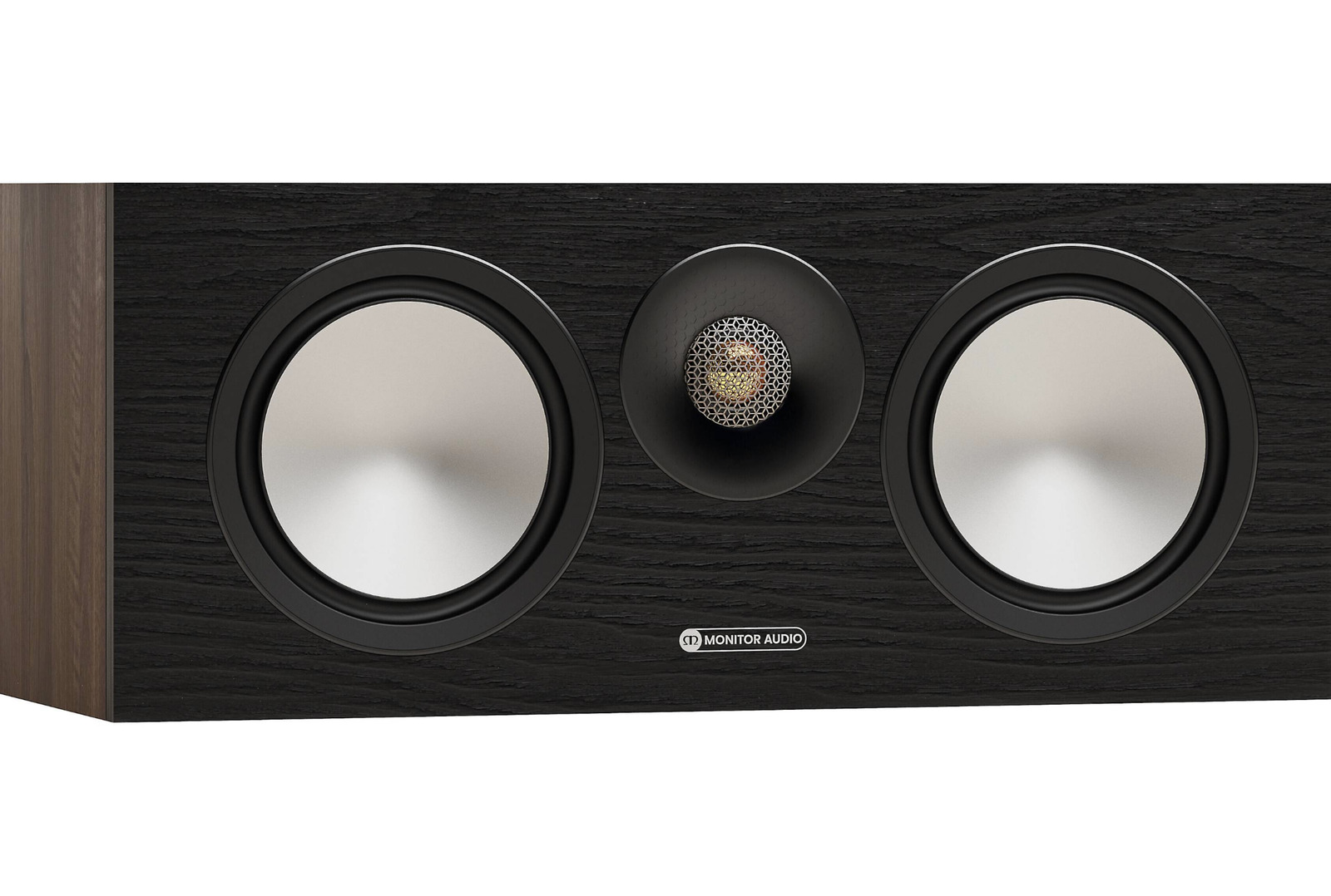 Monitor Audio Bronze Centre 7G - Caixa Central 120W, 2× Woofers 6", Tweeter C-CAM Gold Dome, 88 dB - Walnut