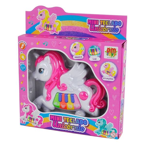 MINI TECLADO UNICORNIO - DM BRASIL