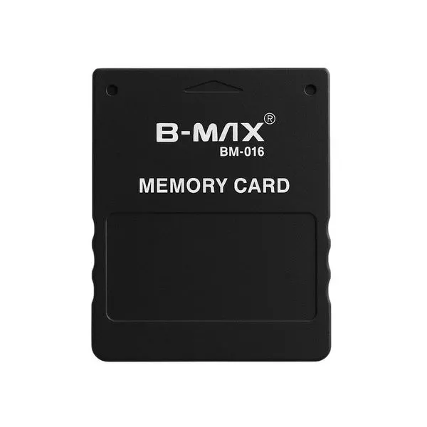 Cartão De Memória B-max 16mb Memory Card Para Save De Jogos Compatível Com Ps2 Fat E Slim