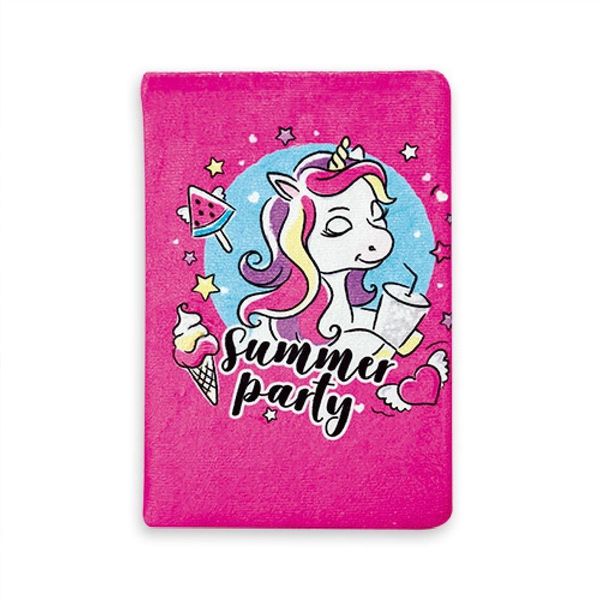 Caderno Escolar Unicórnio Summer Party - Polibrinq SCB94