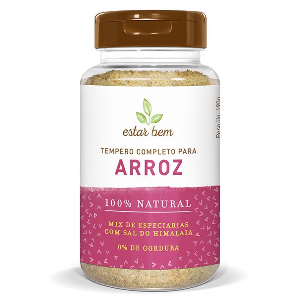 Tempero Para Arroz Estar Bem 190g