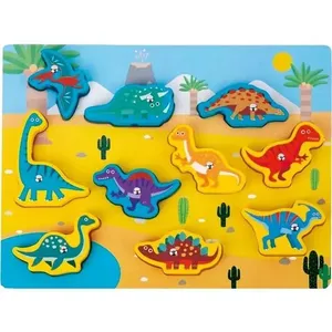 Brinquedo Educativo Encaixe 3x1 Pescaria Dinos com Alinhavo e Lousinha para +3 Anos Toy Mix Brinquedo Educativo 3x1 Pescaria Dinos com Alinhavo e Lousinha Toy Mix