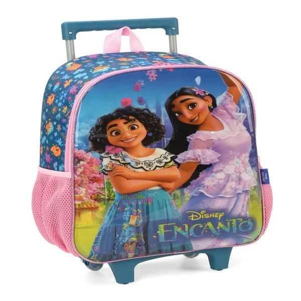 Mochila de Rodinhas Infantil Encanto Verde IC39482ECVD - Luxcel
