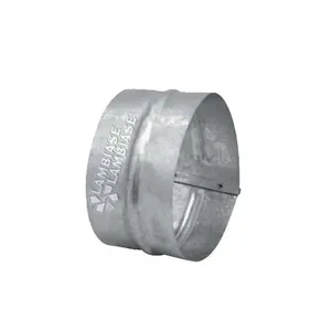 Colarinho para Tubulação Colarinho Galvanizado N graus 100 para Fixação e União de Tubos Resistente à Corrosão Metal Colarinho para Tubulação Colarinho Galvanizado N° 100 para Fixação de Tubos Resistente à Corrosão