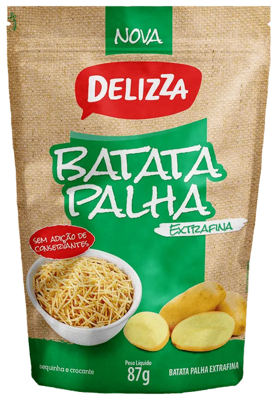 Batata Delizza Palha Extra Fina 87g