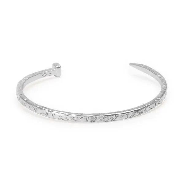Bracelete Cuff One de Prata 925 Prata Ajustável