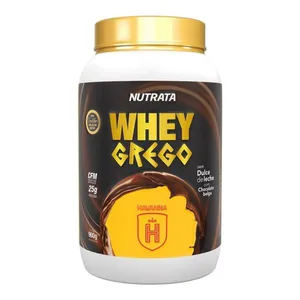 Whey Grego (900g) - Sabor: Dulce De Leche c/ Chocolate Belga Havanna