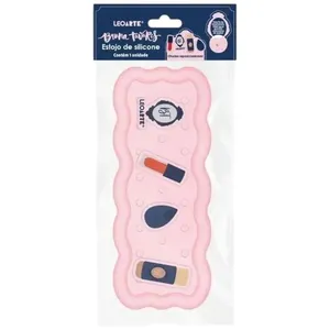 Estojo De Silicone Leoarte Bruna Tavares Rosa (MP)