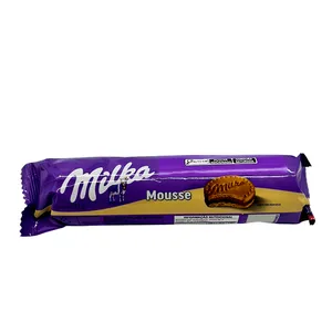 Biscoito Milka Sabor Mousse de Baunilha – 124g