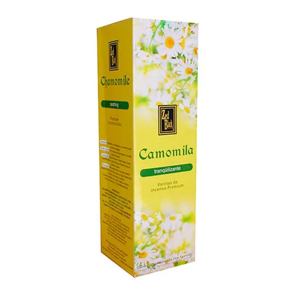 Incensos Zed Black Camomila 104 - Kashimir