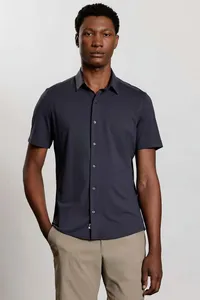 Camisa Manga Curta Air Tech Marinho Escuro - G