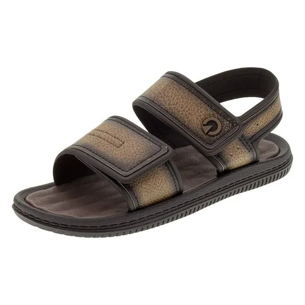 Sandália Masculina Fiji IV Cartago - 11609 CAFÉ/BEGE 45