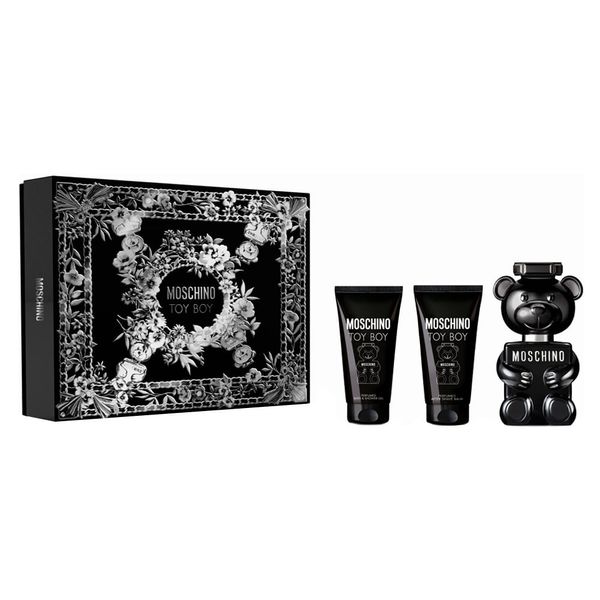 Moschino - Toy Boy - Kit Perfume Masculino - Eau de Parfum 50ml + Gel Corporal 50ml + Gel Pós-Barba 50ml