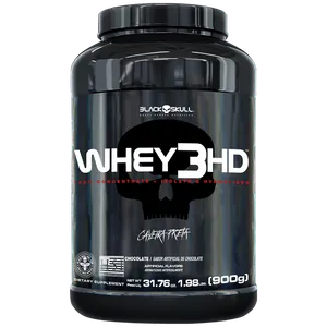 Whey 3HD (WPC, WPI E WPH) - 900g - Black Skull Whey 3 HD Chocolate 900g