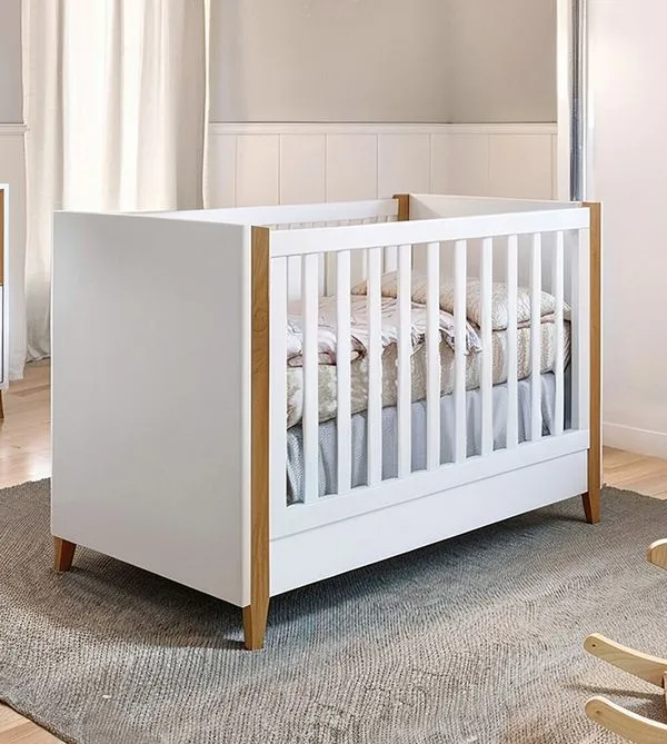 Berço Americano Capri Puppi Móbile Branco