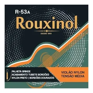 Encordoamento NIG Rouxinol Para Violão Nylon Tensão Média R53A (MP)