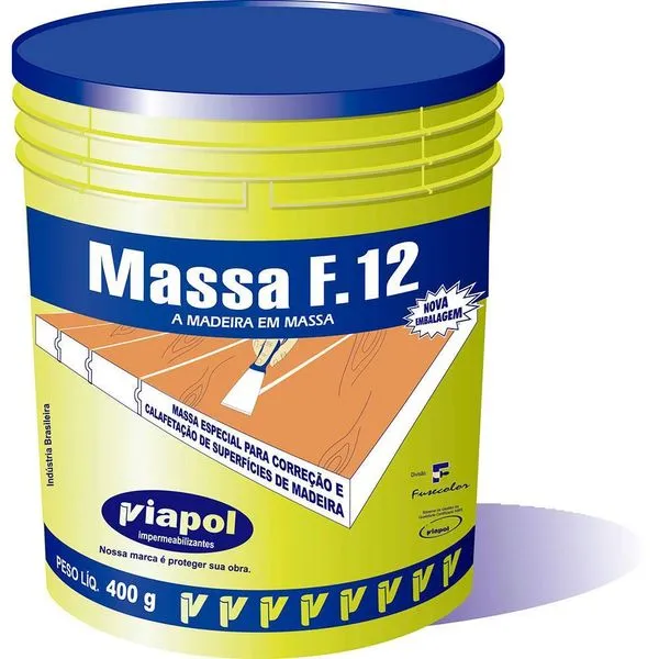Massa Acrilica F-12 400g Ipê - 2314 - FUSECOLOR