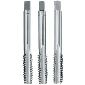 Jogo de Macho Aço Rápido MA 12x1,75mm Seriado E100 Com 3 Peças - E100M12N08 - DORMER