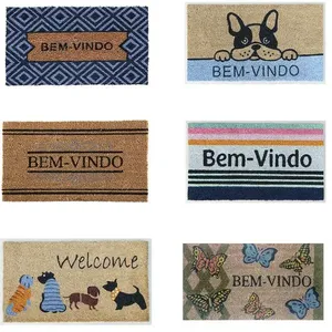 Capacho 100% Fibra de Coco Sortido 30x60cm 70008000682021 / 70008000683723 - Corttex