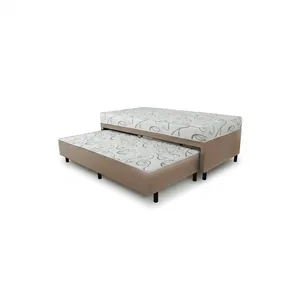 Cama Unibox Ortopédico Solteiro C/ Auxiliar Multicores - Nosso Sonho