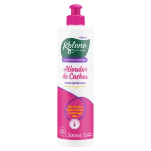 Creme Ativador de Cachos Kolene #Superfinalizadores Óleos Nutritivos 300ml