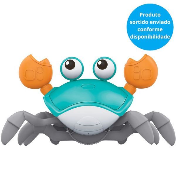 Brinquedo Interativo - Amigo Caranguejo - Benic Baby - Sortido - 22 Cm - St Import