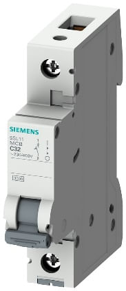 Disjuntor 5SL1 120-7MB Curva C 20A Monopolar 3KA 380/200VCA Siemens
