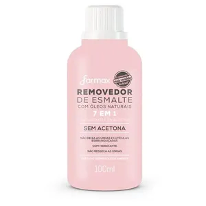Removedor De Esamalte Farmax 7 Em 1 Sem Acetona 100ml