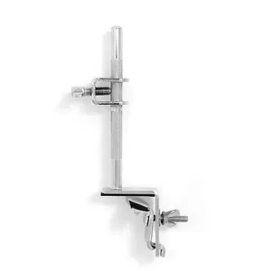 Clamp para Cowbell SC-268R Fixação Aro de Bumbo Haste 9,5MM Ângulo Ajustável Cromado Gibraltar Clamp para Cowbell SC-268R Fixação Aro de Bumbo Cromado Gibraltar