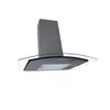 Coifa Fogatti de Parede Clean Vidro Curvo Kromanox 60cm Kromanox / 220 V