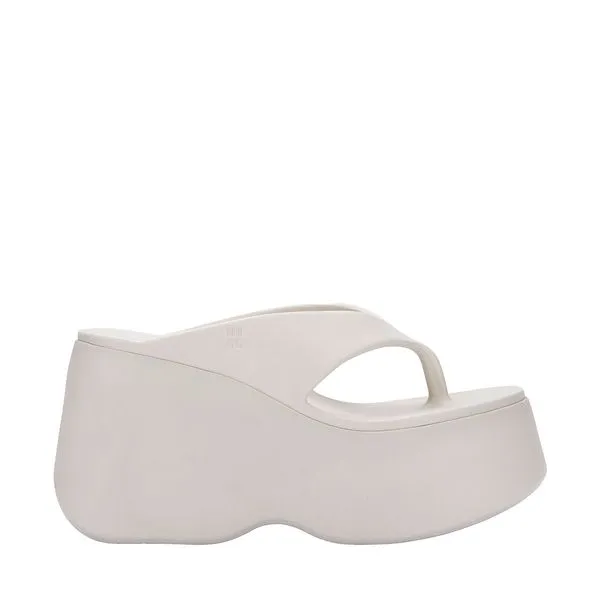 Melissa Free Thong Wedge Bege Claro 37862-38