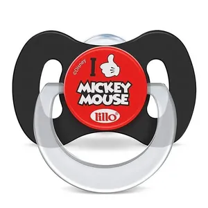 Chupeta Ortodôntica - Silicone - Disney - Mickey Mouse - Tam 1 - 0 a 6 Meses - Lillo