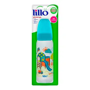 Mamadeira Lillo Divertida Silicone Tradicional 240ml