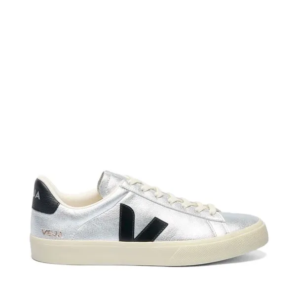 Tênis Veja Campo Leather Silver Black CP0520786A-37