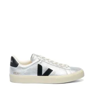 Tênis Veja Campo Leather Silver Black CP0520786A-37