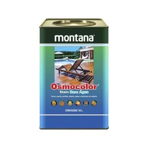 Stain para Madeira Osmocolor Base Água Castanho UV Deck com Proteção Contra Raios UV e Umidade Marrom Montana Universo Stain Osmocolor Base Água Castanho UV Deck com Acabamento Duradouro Marrom Montana Universo do Lar