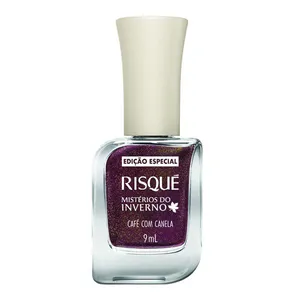 Esmalte Risqué Metálico Mistérios do Inverno Café Com Canela 9ml
