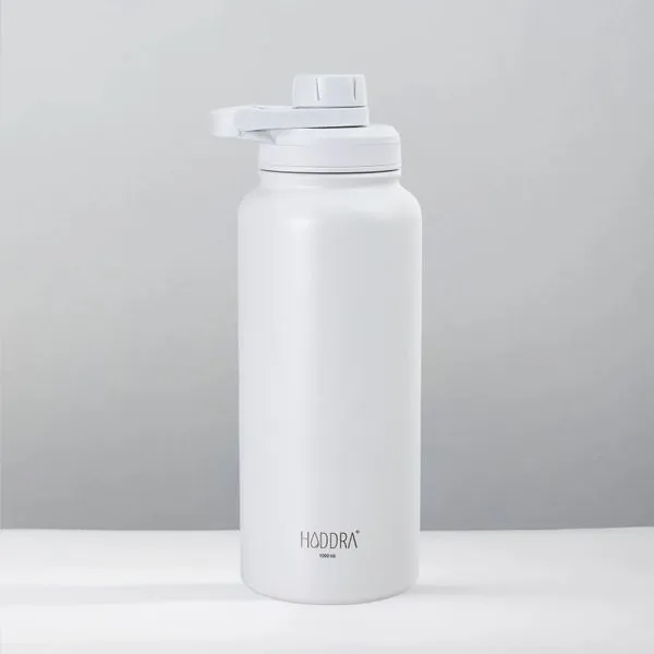 Garrafa Térmica H1L Branco Hiddra 1000ml