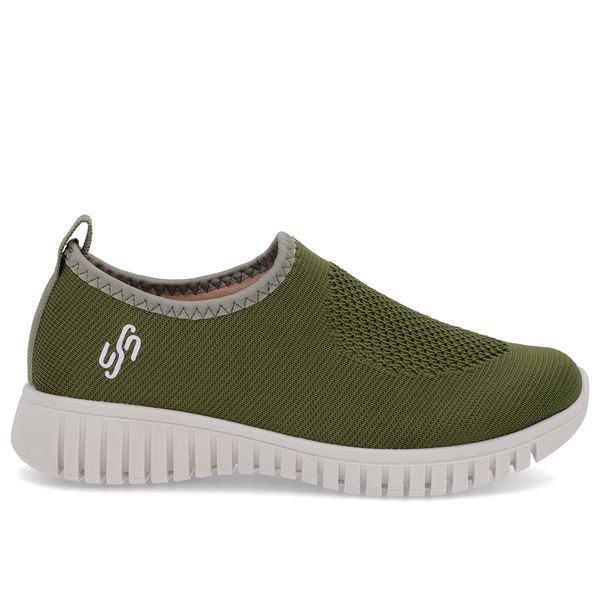 Tênis Slip On Verde Tricot Monograma 36