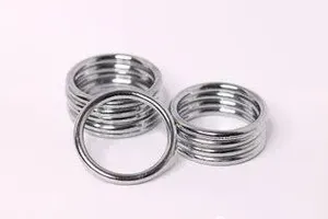 Argolas Para Cortina de PVC Cromado Devictor Kit 10 Unidades