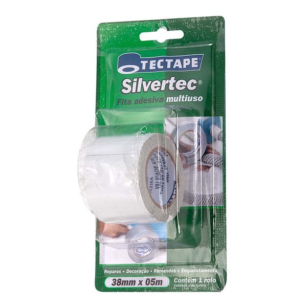 Fita multiuso Silvertec 38mm x 5 metros branca Tectape