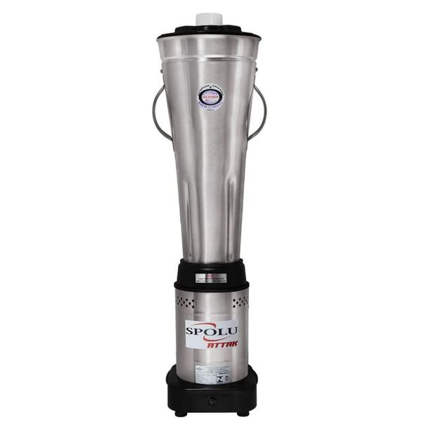 Liquidificador Baixa Rotação Attak 10 Litros Inox Bivolt Spl-057