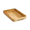 Gamela De Madeira Teca Retangular - Stolf 47,5x5