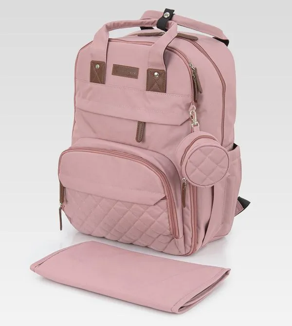 Mochila Maternidade com Trocador Rosa Twibex Rosa