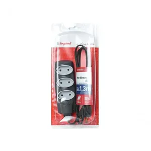 Extensão Elétrica Noshock 90 2X0,75MM 2P 10A com Maior Segurança Contra Choques Elétricos Grafite Daneva Extensão Elétrica Noshock 90 2X0,75MM 2P 10A com Proteção Contra Choques Elétricos Grafite Daneva