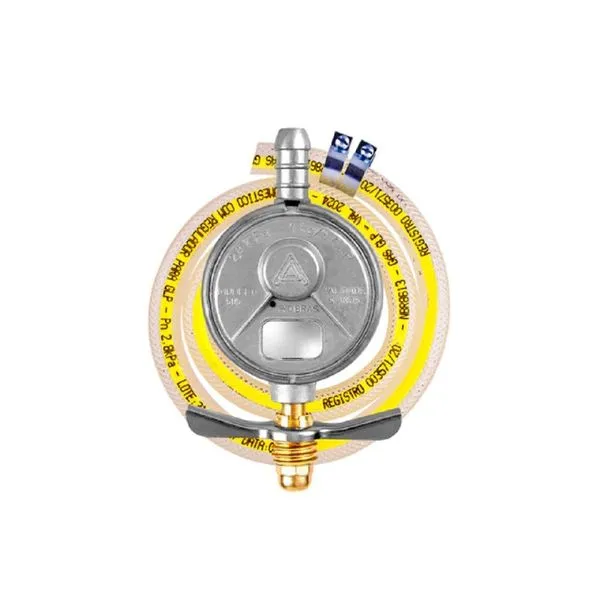Regulador Gás 505-01 1kg-h Com Mangueira 1,20 Cm - Aliança
