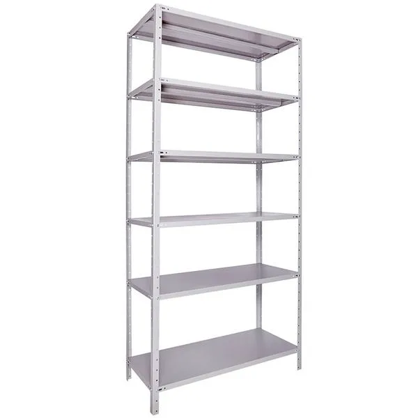 Estante de Aço Desmontável com 6 Prateleiras 195x92x30cm - EP-6AR - PANDIN