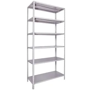 Estante de Aço Desmontável com 6 Prateleiras 195x92x30cm - EP-6AR - PANDIN