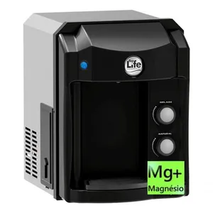 Purificador Água Super Alcalina Ionizada Ozônio E Magnésio Preto 110V