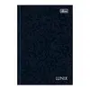 Caderno Brochura Pequeno Capa Dura 1/4 Lunix Tilibra 80 Folhas Premium Alta Qualidade Preto